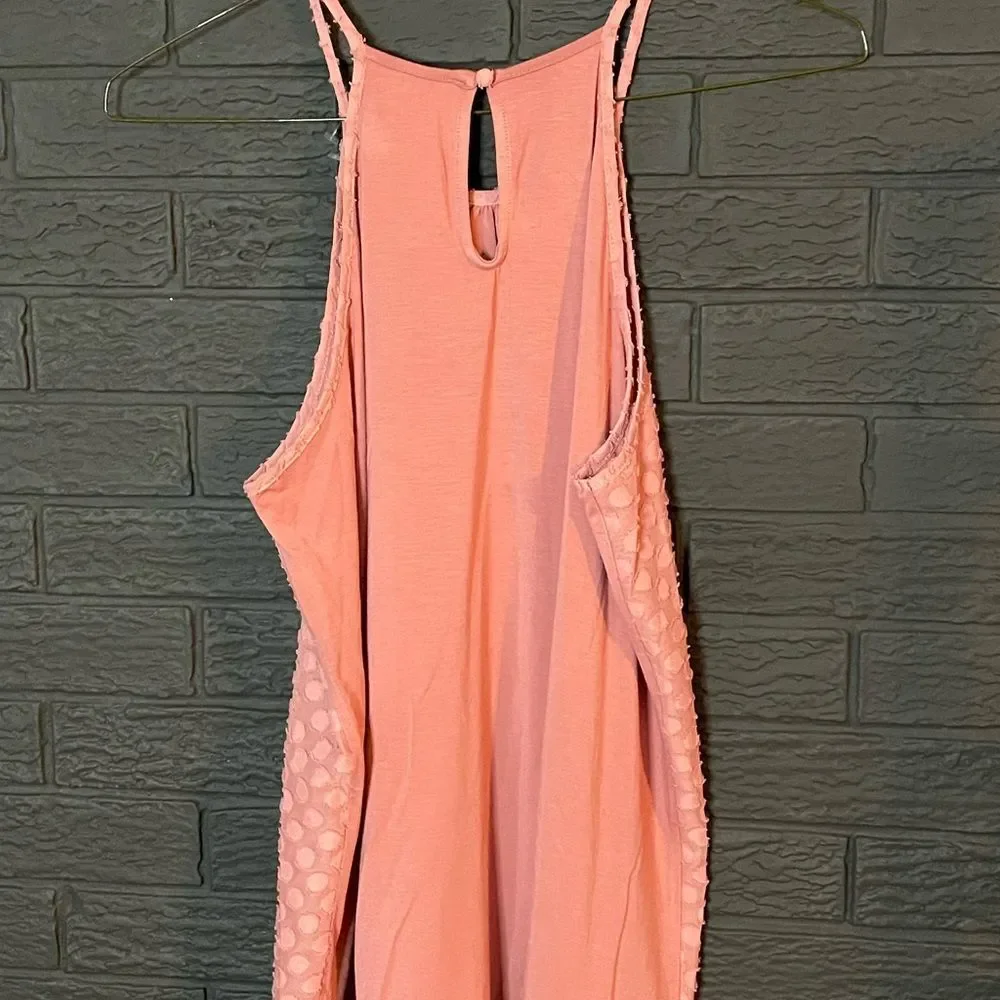 NWT! 41 Hawthorn Textured Pink Sleeveless Top - Large - Picture 3 of 5
